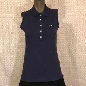Vineyard Vines sleeveless Polo- Navy Blue sz Small
